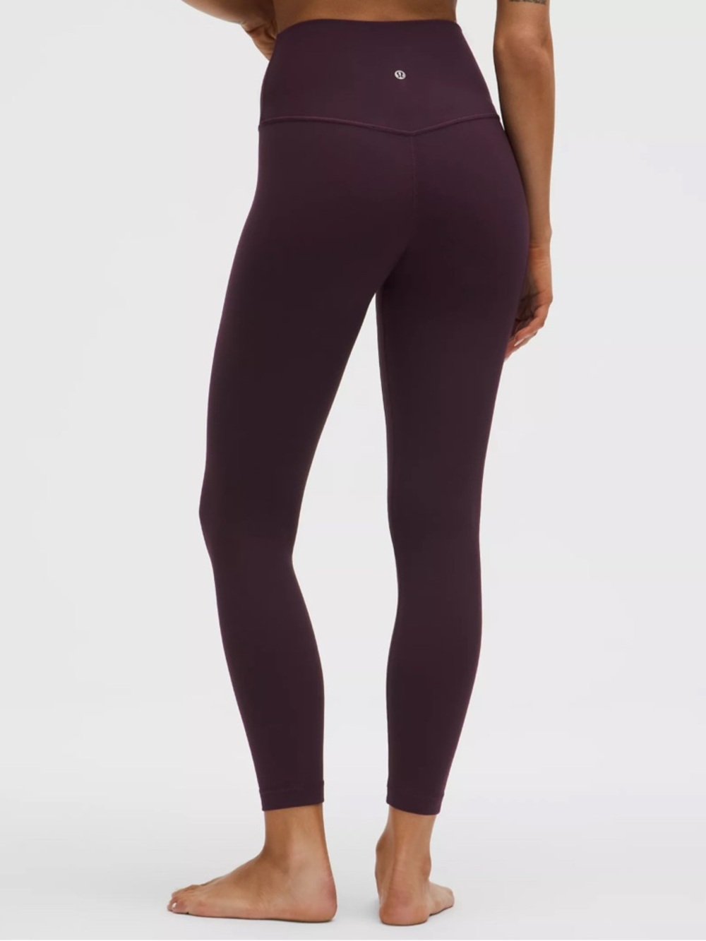lululemon invigorate high rise red Merlot